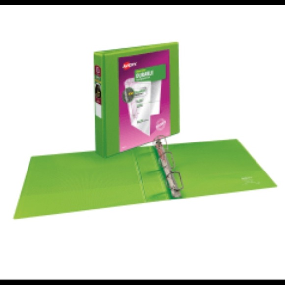 NWT, Avery Durable View Binder, 1-1/2" Slant Rings - Picture 3 of 5